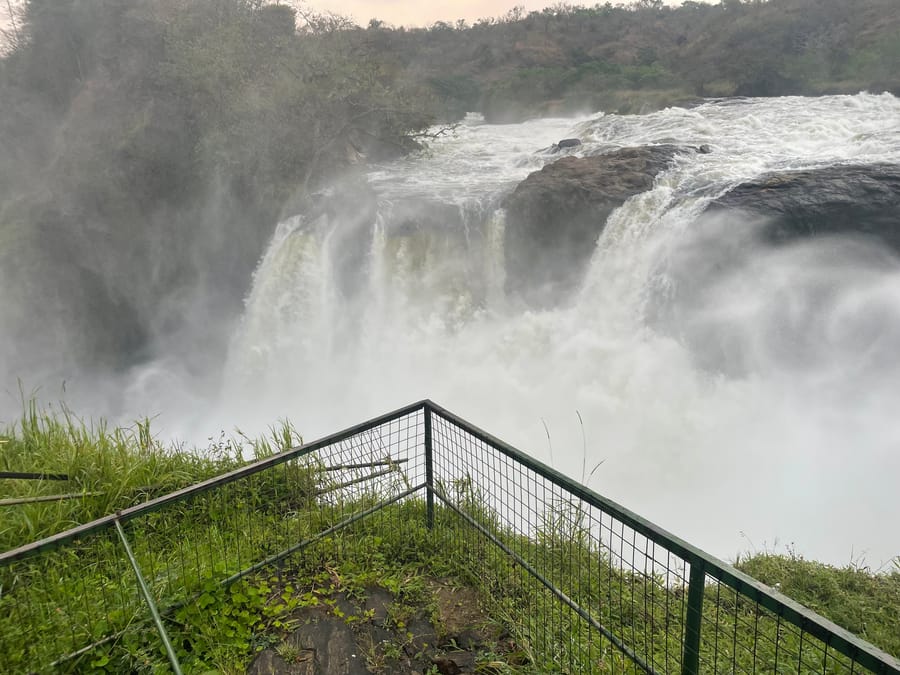 The falls from the viewing platform