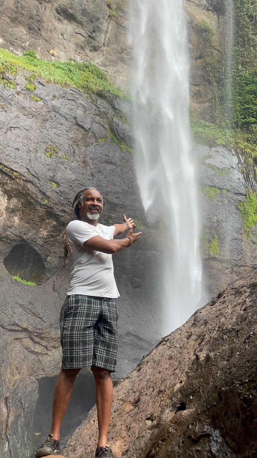The founder at the base of Sipi&rsquo;s main drop
